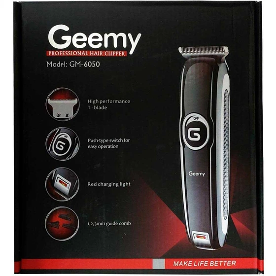 ماشین اصلاح موی سروصورت جیمی مدل Geemy GM-6050