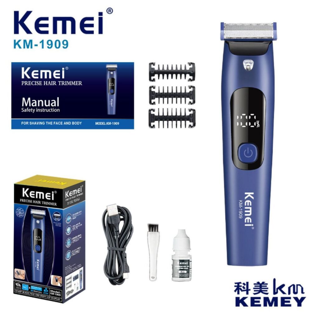 ماشین اصلاح موی صورت و بدن کیمی مدل KM-1909