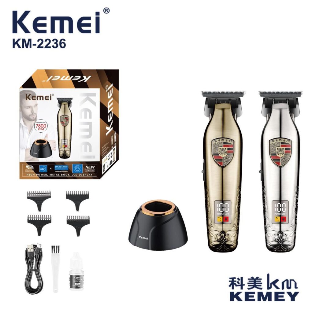 ماشین اصلاح کروم Kemei 2236