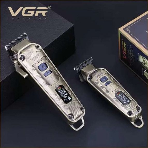 ماشین اصلاح موی سر و صورت مدل V-643 مجموعه دو عددی وی جی آر